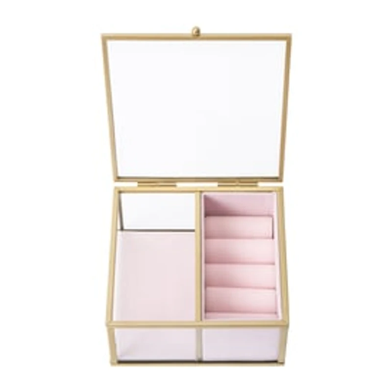 Glass Jewelry Box