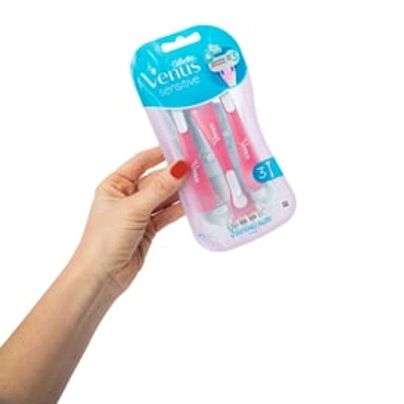 Gillette® Venus Sensitive Disposable Razors 3-Pack