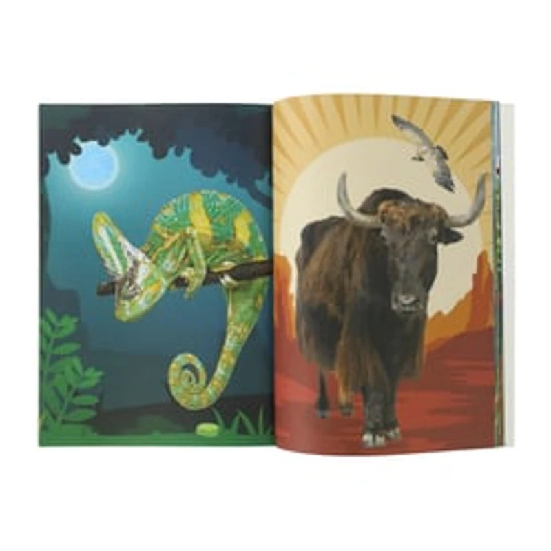 Go Wild! Super Silly Stickers Book