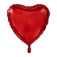 INFLATED Red Heart Balloon
