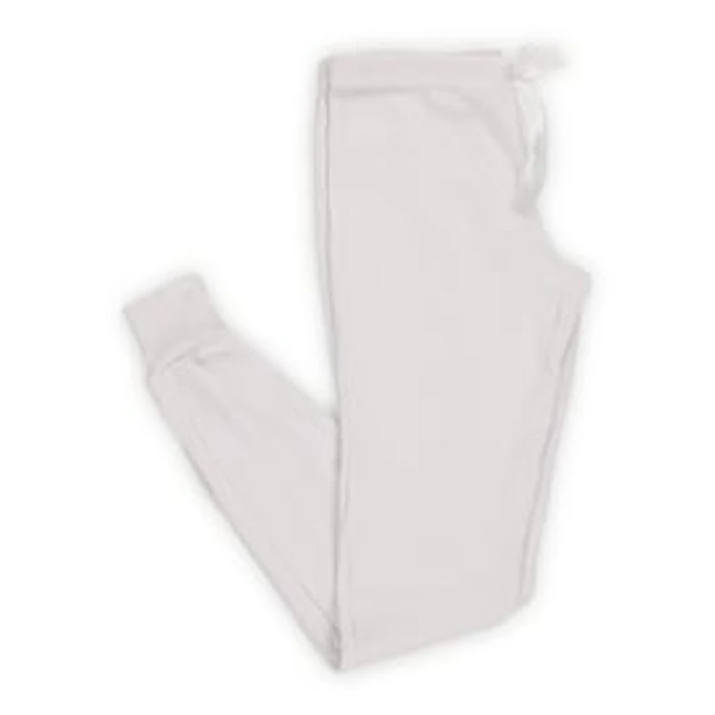 Juniors Rib Knit Joggers - Gray