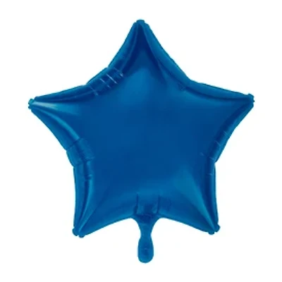 INFLATED Blue Star Balloon