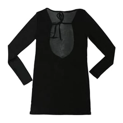 Long-Sleeve Mini Dress