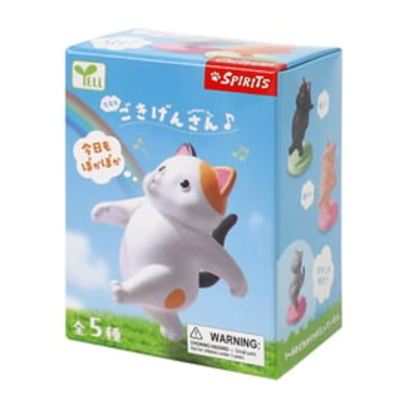 Spirits Buddy Good Mood Cat Figure (Styles May Vary)