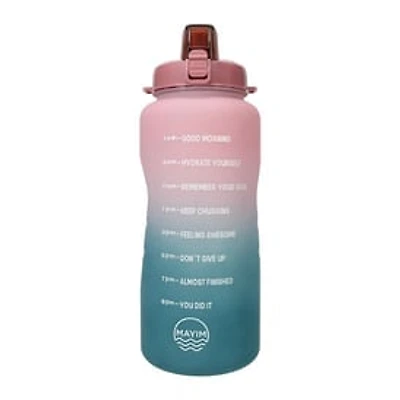 Mayim Ombre Motivational Water Bottle 64oz