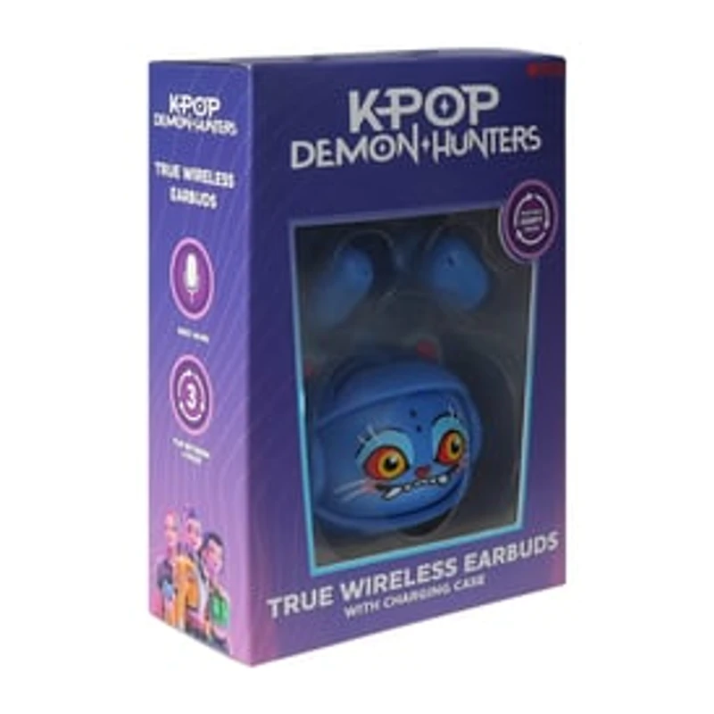 Netflix KPop Demon Hunters True Wireless Earbuds With Charging Case