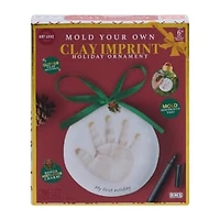 Make Your Own Clay Imprint Holiday Ornament Set