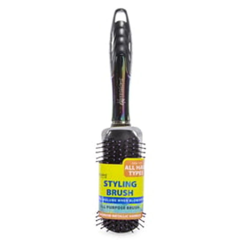 Rainbow Electroplate Styling Brush