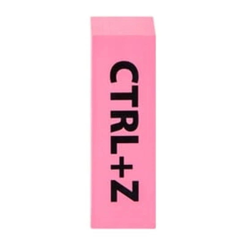 Whoops Jumbo Pink Eraser 1.92in x 6.10in