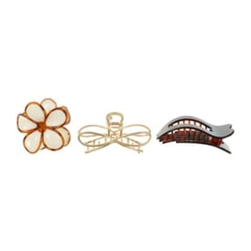 Fashion Hair Clip Set 3-Pack