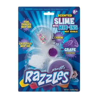Razzles Scented Slime With Mix-Ins 2.47oz