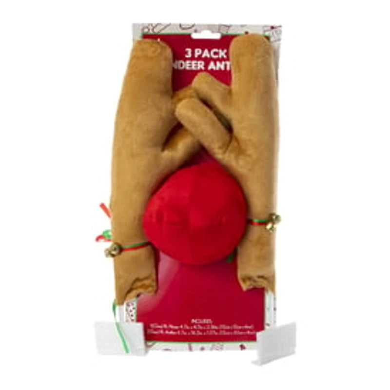 Reindeer Antlers & Nose Car Costume