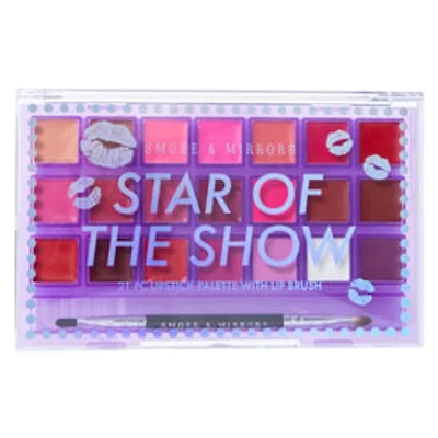 Smoke & Mirrors Lipstick Palette With Brush 21-Piece