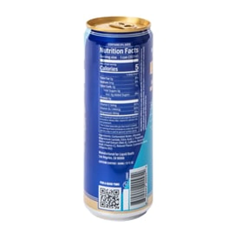 Liquid Death Tropical Terror Flavored Sparkling Energy Drink 12oz
