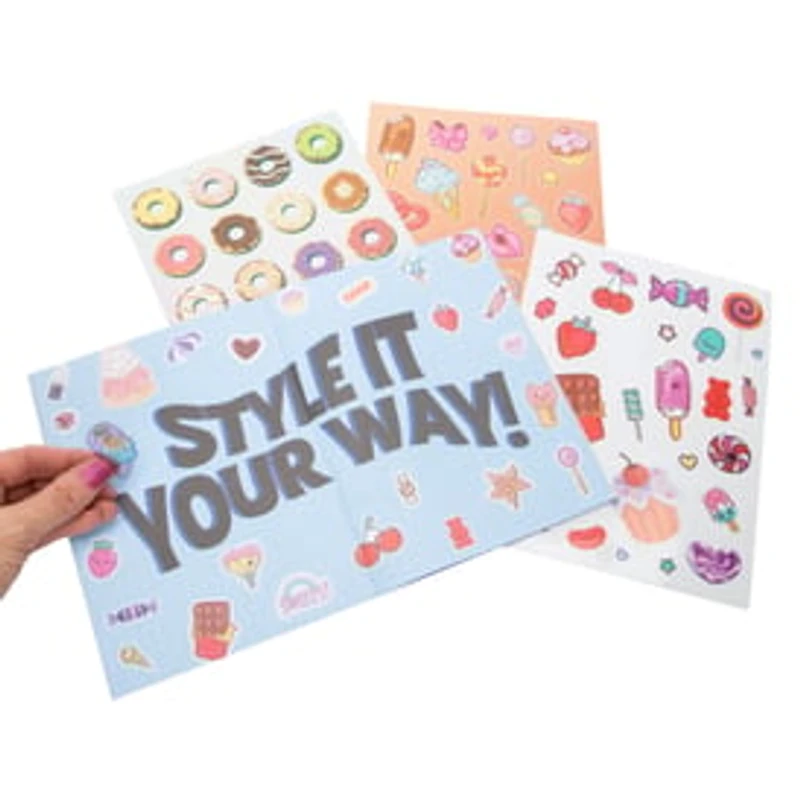 Kaleidoscope Sticker Bomb Book