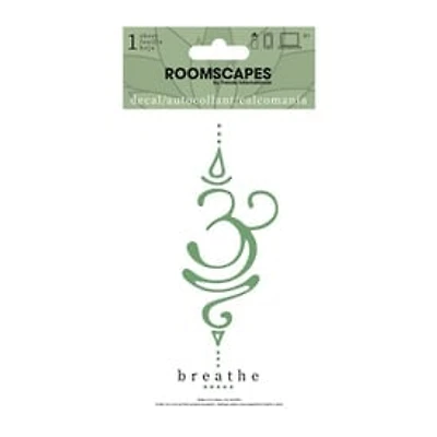 Breathe' Sticker Decal 4in x 8in