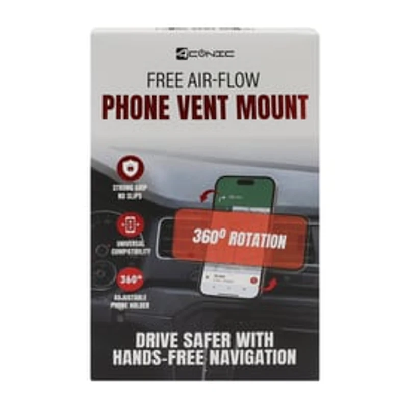 Car Free Air-Flow Phone Vent Mount