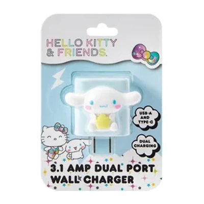 Hello Kitty And Friends® Dual Port 3.1Amp Wall Charger