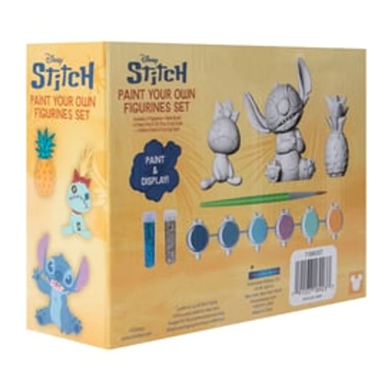 Disney Stitch Paint Your Own Figurines Set