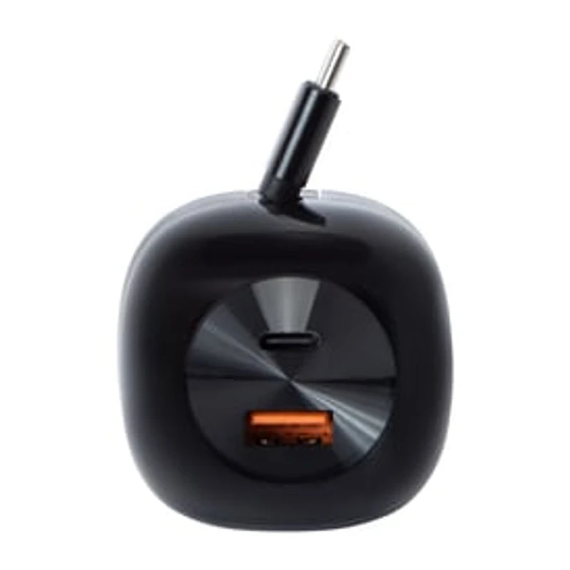 20W Car Charger With Retractable USB-C Cable