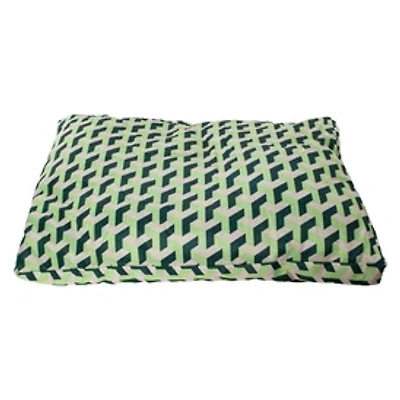 Geometric-Print Pet Bed Pillow 18in x 28in