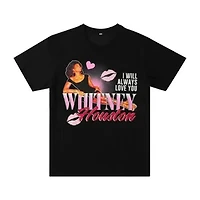 I Will Always Love You Whitney Houston Graphic Tee