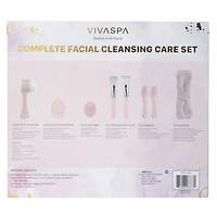 Vivaspa Complete Facial Cleansing Care 8-Piece Set