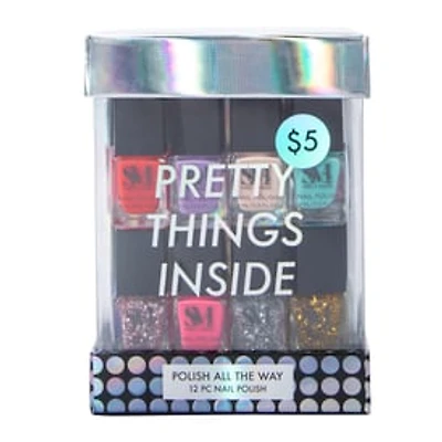 Smoke & Mirrors Polish All The Way Nail Polish Set 12-Count