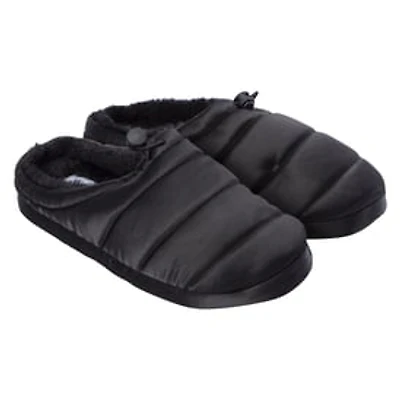 Ladies Quilted Puffer Slippers