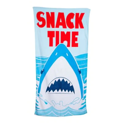 snack Time' Shark Beach Towel 30in x 60in