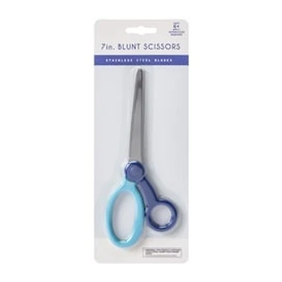 Blunt Color Scissors 7in