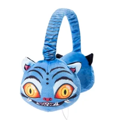 KPop Demon Hunters Derpy Tiger Plush Wired Headphones