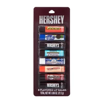 Hershey's Flavored Lip Balm 8-Pack 0.96oz