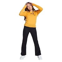Juniors Kick Flare Pants - Black