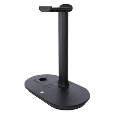 4-in-1 Headphone Stand With Wireless Charging Station