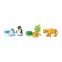 LEGO® Duplo™ Wild Animal Families: Penguins & Lions Set