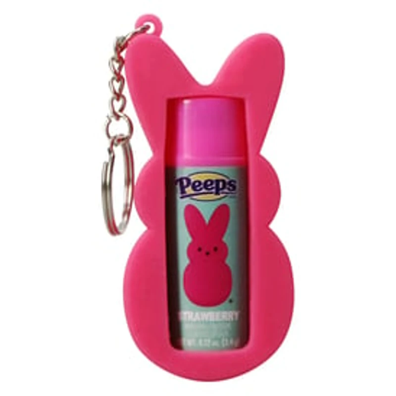 Peeps® Flavored Lip Balm & Keychain Set