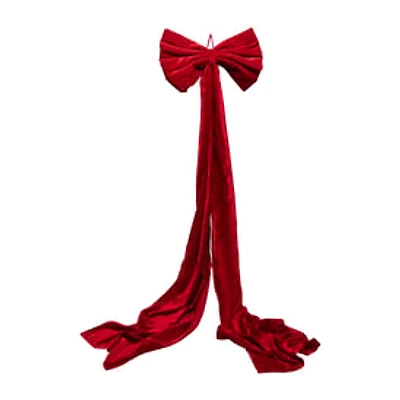 Jumbo Bow Tree Topper Décor