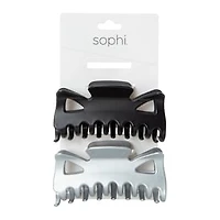 Sophi Matte Claw Clips 2-Pack