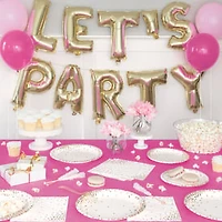 Gold Polka Dot Party Napkins 16-Count