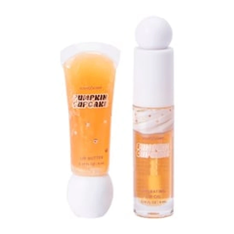 Pumpkin Cupcake Lip Butter & Oil Duo Set
