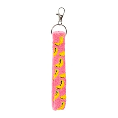 Tufted Wristlet With Keyring