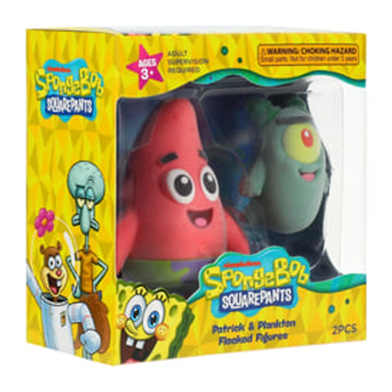 SpongeBob SquarePants™ Flocked Figures 2-Pack
