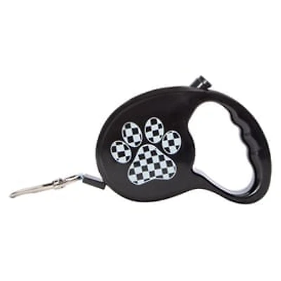 Printed Retractable Dog Leash 10ft