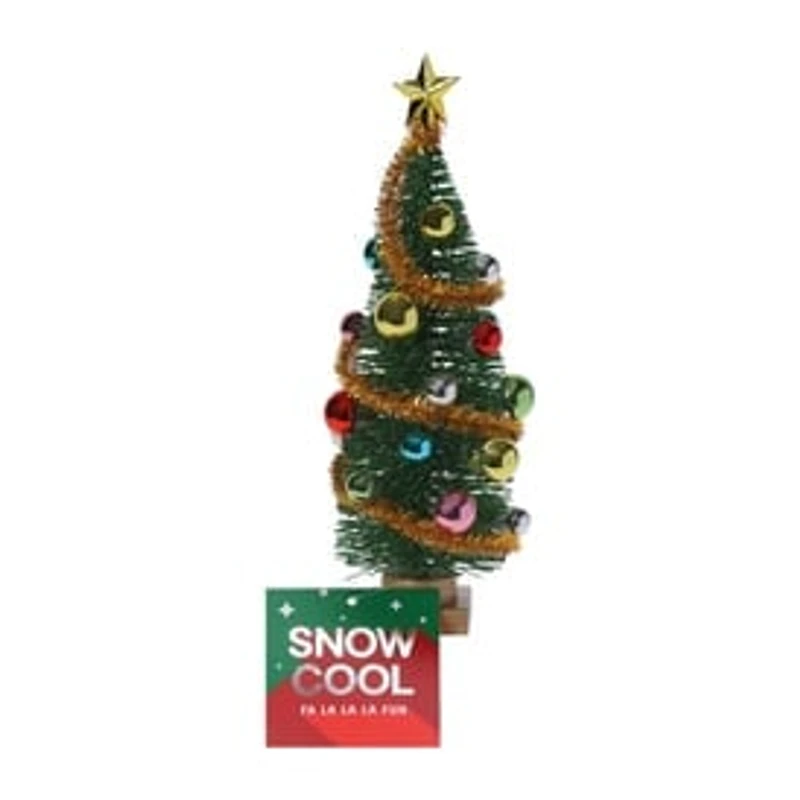 Christmas Brush Tree Décor