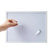 Wood Style Frame Dry Erase Calendar