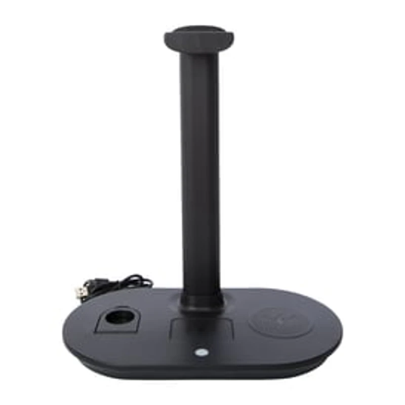 4-in-1 Headphone Stand With Wireless Charging Station