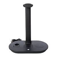 4-in-1 Headphone Stand With Wireless Charging Station