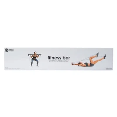 Series-8 Fitness™ Fitness Bar With Resistance Tubes
