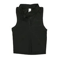Black Polo Tennis Top